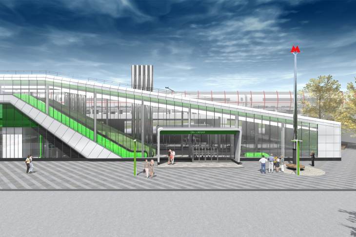 ​Второй вестибюль станции метро «Окружная» будет открыт в 2023 году