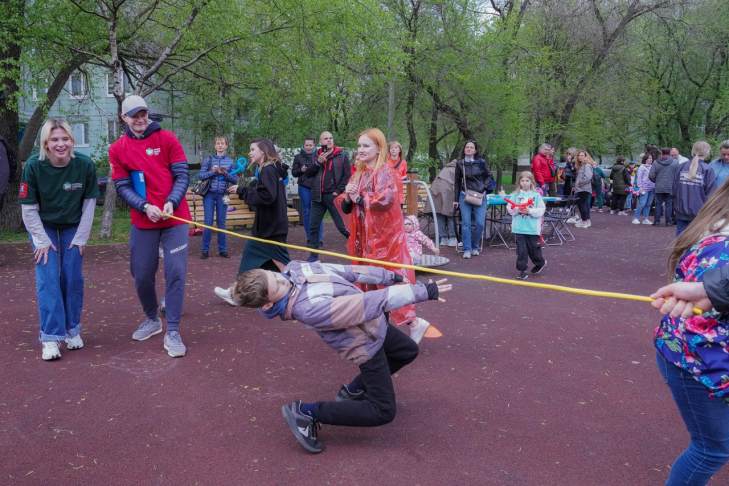 Все лето во дворах Москвы будут проходить развлекательные мероприятия
