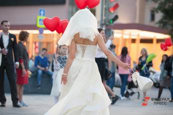 В Москве побили столетний рекорд по свадьбам