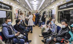 ​На Замоскворецкой линии метро запустили первый поезд серии «Москва-2024»