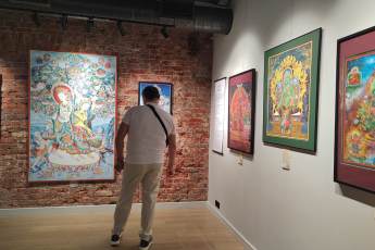 ​Выставка непальских художников открылась в Москве