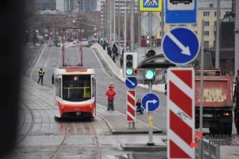 ​Трамваи не будут ходить по улице Шаболовка в Москве