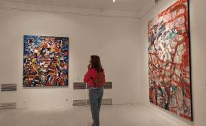 ​Гигантские холсты с абстракцией показали в Третьяковской галерее