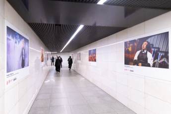 ​В столичном метро открылась выставка в честь 10-летия Театра танца