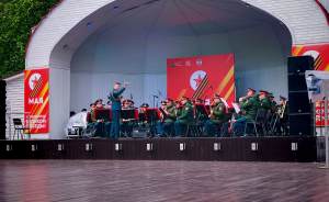 ​Военный оркестр выступит в Парке Горького