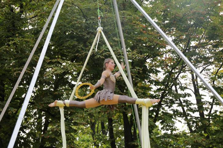 ​В столице пройдет фестиваль воздушной гимнастики
